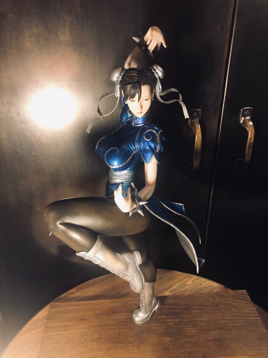 ストリートファイター 春麗 1/4 ガレージキット 完成品 塗装済み ストリートファイター 春麗 1/4 ガレージキット 完成品 塗装済み