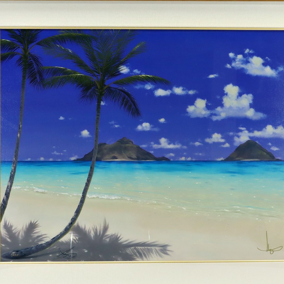 真作保証 ジョンアルホーグ「WINDWARD DREAMS」ジークレー版画 7 真作保証 ジョンアルホーグ「WINDWARD DREAMS」ジークレー版画 7