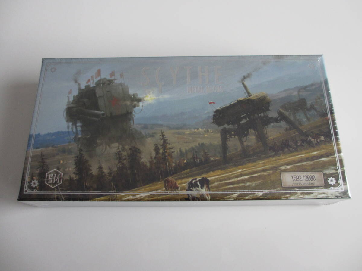 新品未開封 Scythe Metal Mechs ボードゲーム サイズ 大鎌戦役