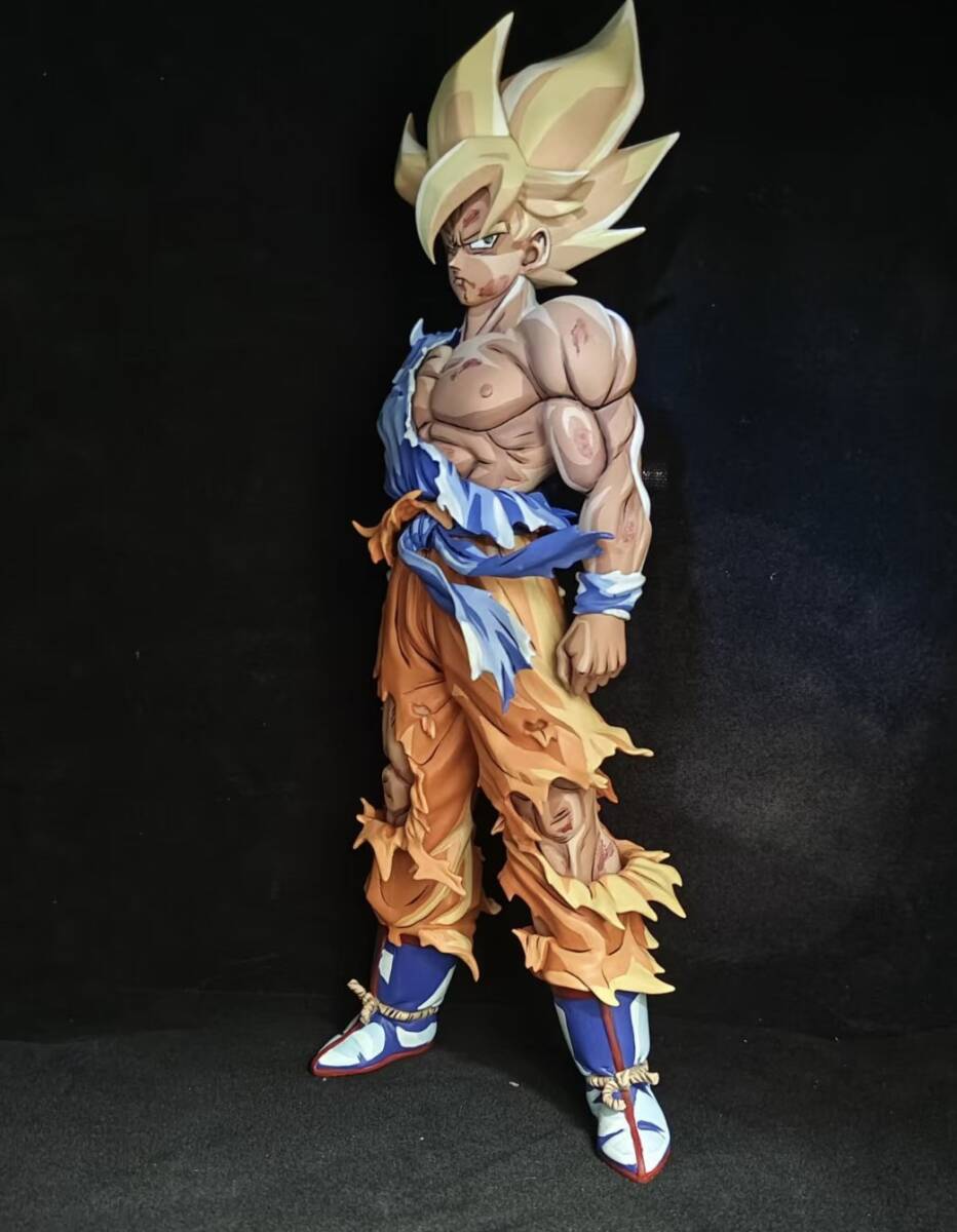 ドラゴンボールフィギュア 伝説の超サイヤ人 孫悟空 リペイント ドラゴンボールフィギュア 伝説の超サイヤ人 孫悟空 リペイント