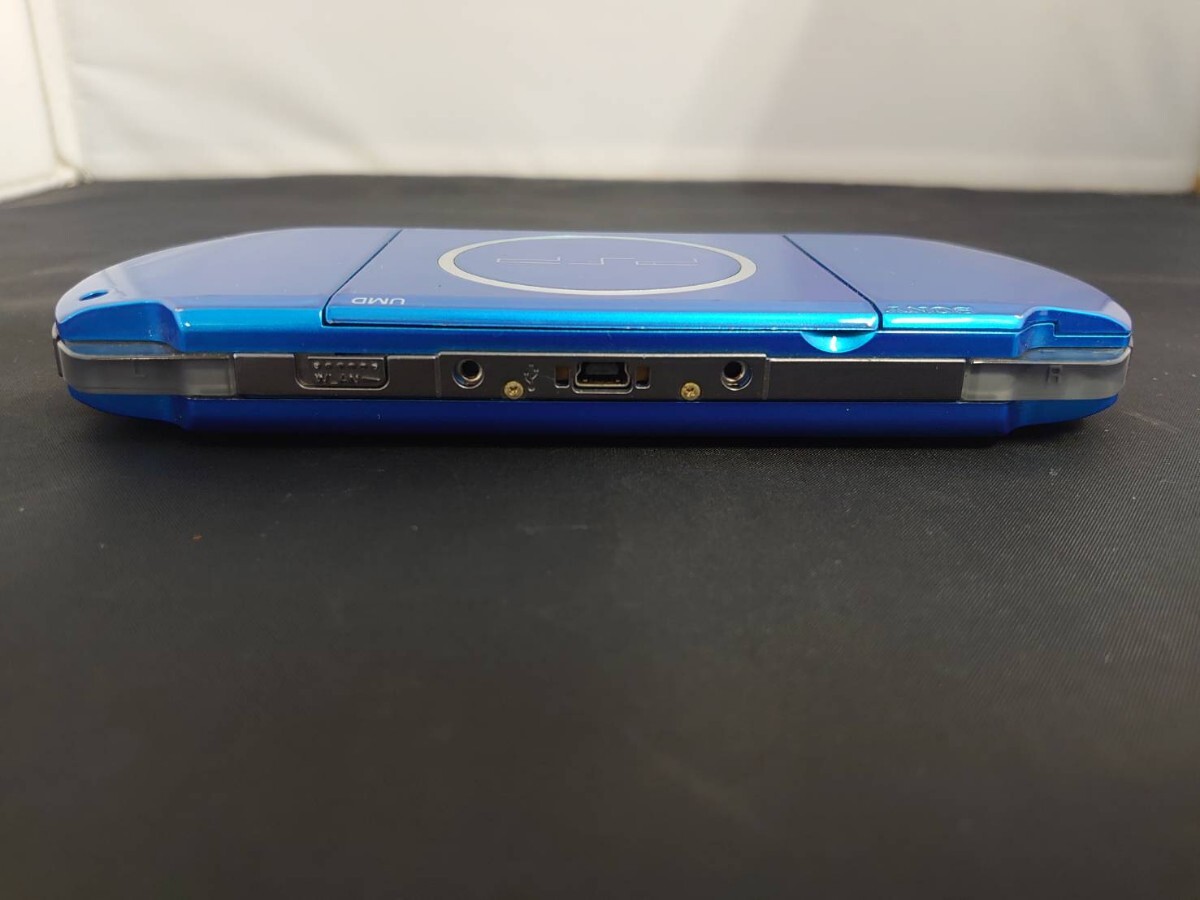 ジャンク SONY ソニー PSP PSP-3000 ブルー バッテリー欠品 通電 ジャンク SONY ソニー PSP PSP-3000 ブルー バッテリー欠品 通電