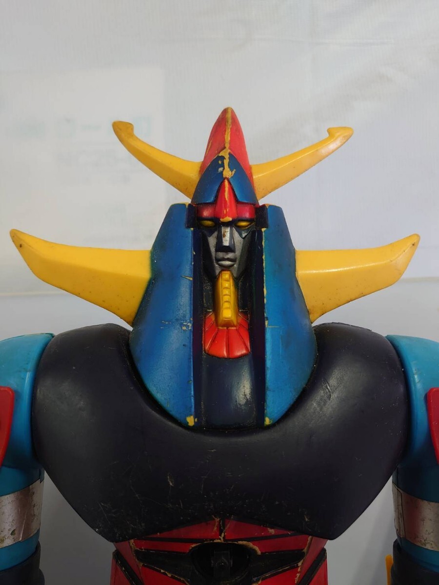 昭和レトロ 勇者ライディーン ソフビフィギュア 約60cm ジャンボ 昭和レトロ 勇者ライディーン ソフビフィギュア 約60cm ジャンボ
