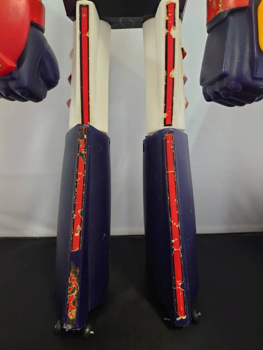 昭和レトロ 勇者ライディーン ソフビフィギュア 約60cm ジャンボ 昭和レトロ 勇者ライディーン ソフビフィギュア 約60cm ジャンボ
