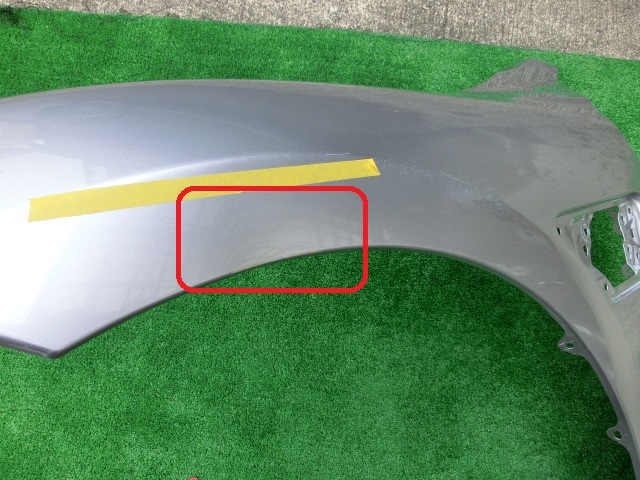 LS500ｈ　GVF55 后期　アドバンスドライブ用 左フロントフェンダー　左フェンダー　ソニックイリジウム（銀 1L2)