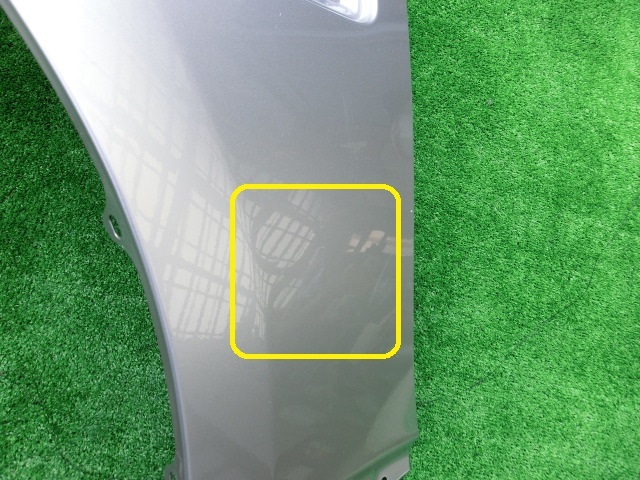 LS500ｈ　GVF55 后期　アドバンスドライブ用 左フロントフェンダー　左フェンダー　ソニックイリジウム（銀 1L2)