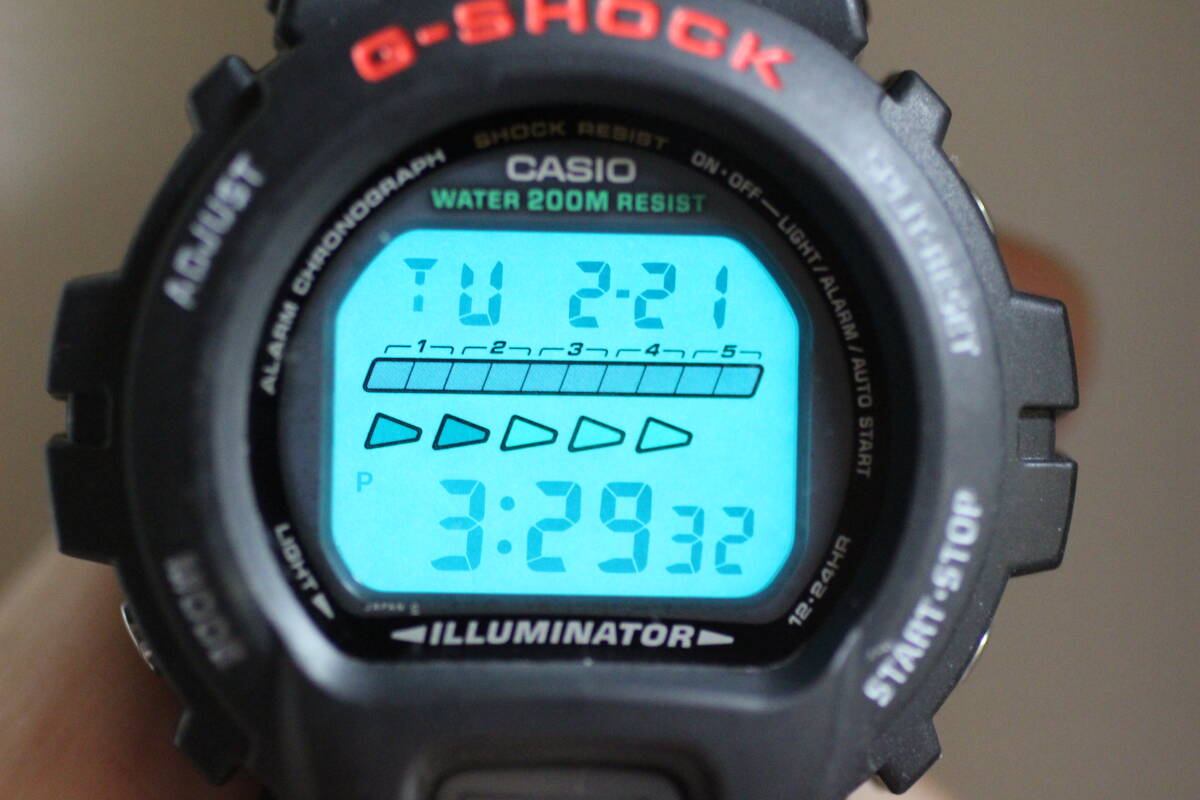 CASIO】G-SHOCK DW-6600 中古品時計 電池交換済み 25.4.20 (G CASIO】G-SHOCK DW-6600 中古品時計 電池交換済み 25.4.20 (G