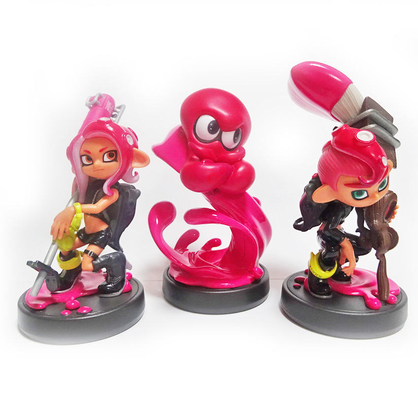 ☆3個セット☆中古☆amiibo☆アミーボ☆スプラトゥーン ☆3個セット☆中古☆amiibo☆アミーボ☆スプラトゥーン