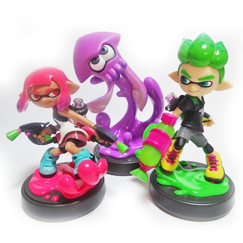 3個セット 中古 amiibo アミーボ スプラトゥーン イカ ガール 3個セット 中古 amiibo アミーボ スプラトゥーン イカ ガール