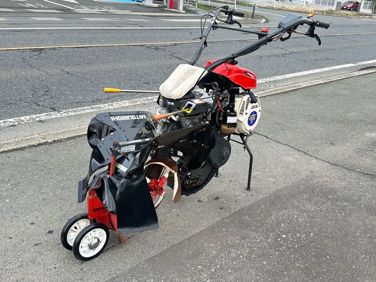 三菱 MSD458 管理機 クローラ 除草 ニンニク ネギ 正転 逆転 三菱 MSD458 管理機 クローラ 除草 ニンニク ネギ 正転 逆転