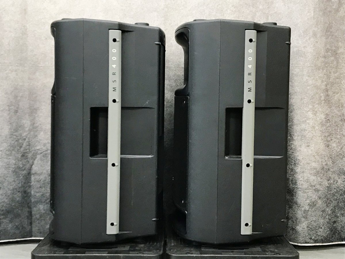 C 】 Y6939 YAMAHA MSR400 パワードスピーカー ヤマハ【2個口 C 】 Y6939 YAMAHA MSR400 パワードスピーカー ヤマハ【2個口