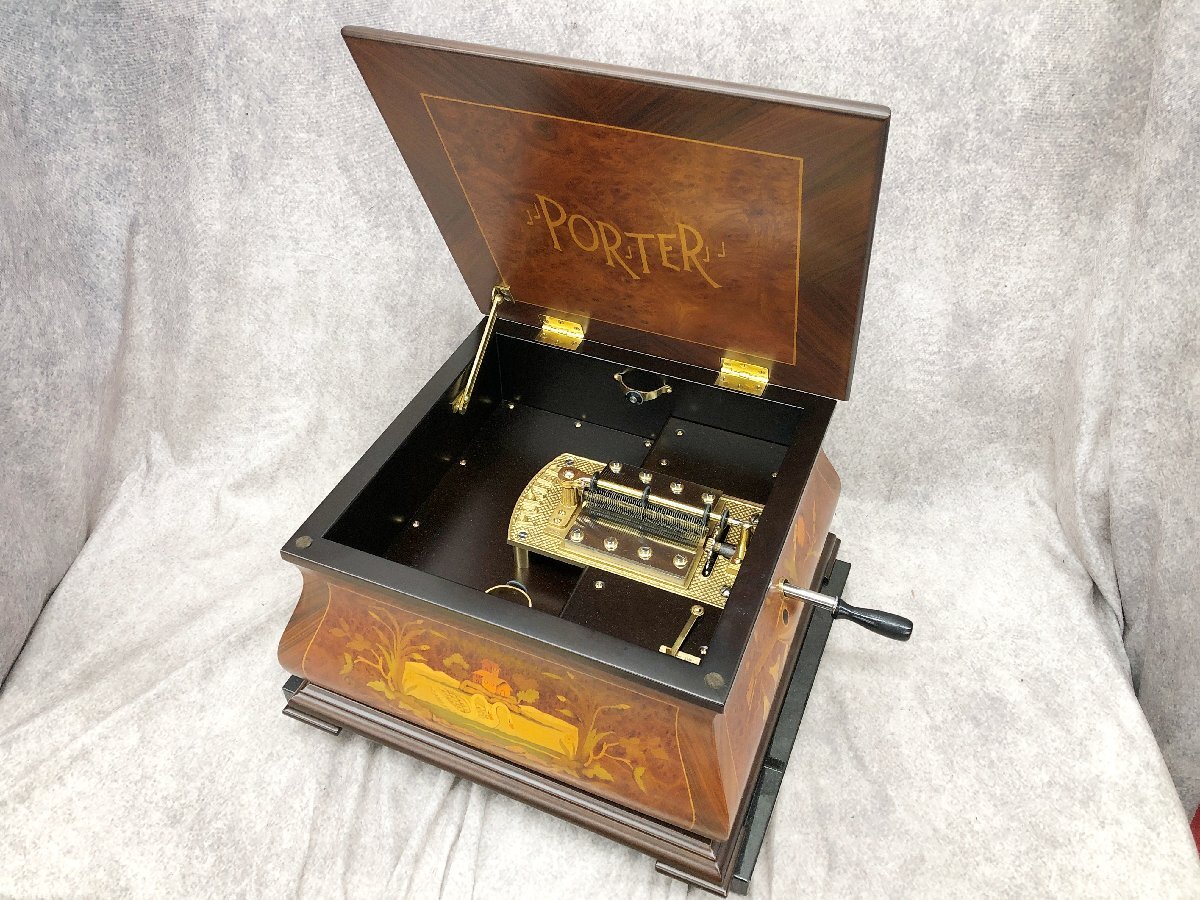 C 】 Y7258 オルゴール PORTER ポーター スワンエリート C 】 Y7258 オルゴール PORTER ポーター スワンエリート