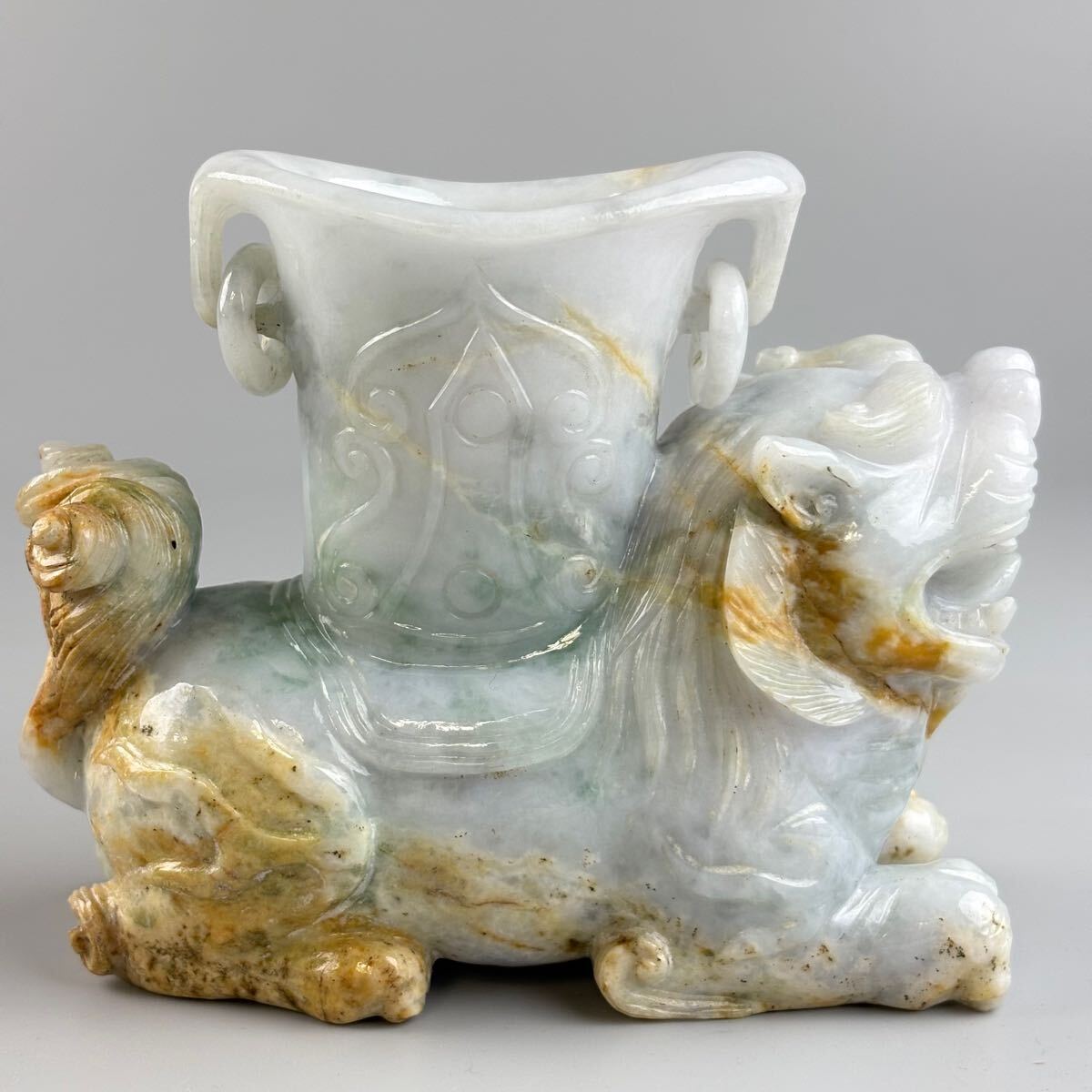 中国美術 翡翠 玉石 彫刻 獅子 香炉 彫 置物 天然石 古玩 鑑賞石 中国美術 翡翠 玉石 彫刻 獅子 香炉 彫 置物 天然石 古玩 鑑賞石