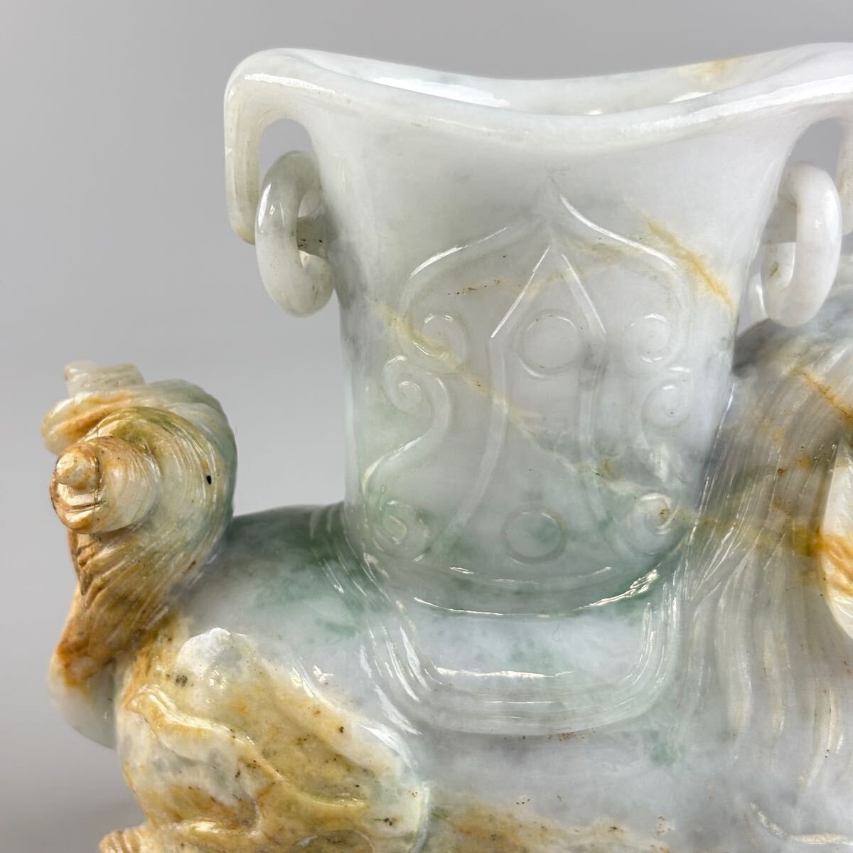 中国美術 翡翠 玉石 彫刻 獅子 香炉 彫 置物 天然石 古玩 鑑賞石 中国美術 翡翠 玉石 彫刻 獅子 香炉 彫 置物 天然石 古玩 鑑賞石