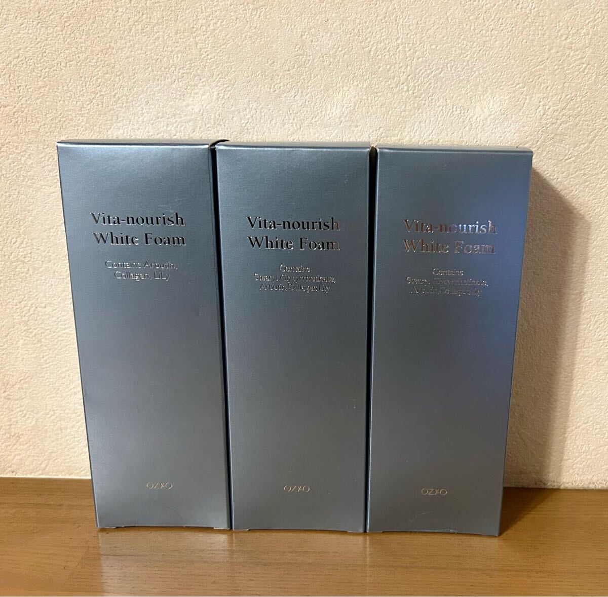 オージオ ビタナリッシュホワイトフォーム〈洗顔料〉100g×3個 未
