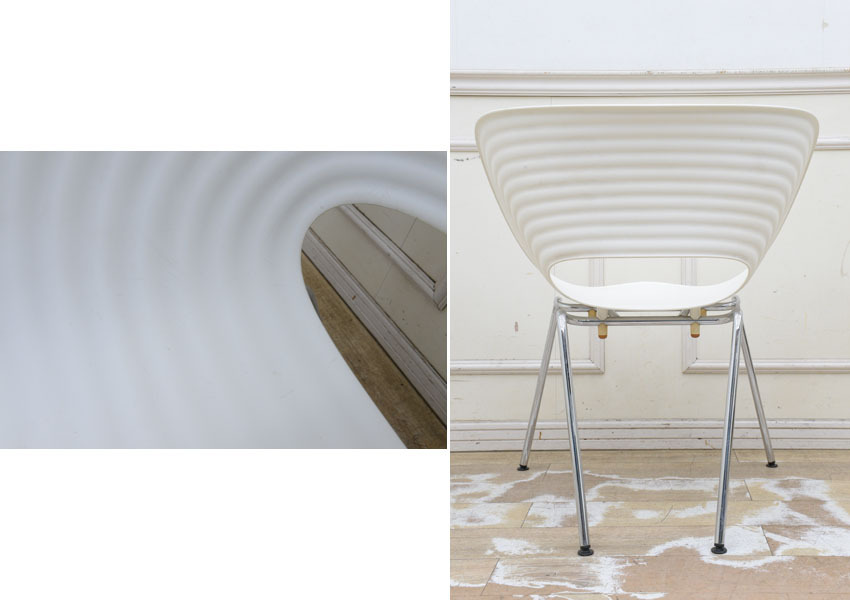 B071 Vitra vi тигр Tom задний стул 2 ножек комплект белый старт  King стул стул обеденный стол стул living стул 