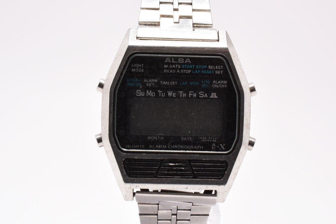 セイコー アルバ AC-X クロノグラフ デジタル Y446-5000 セイコー アルバ AC-X クロノグラフ デジタル Y446-5000