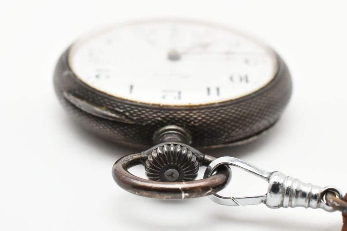 稼働品 ロンジン スモセコ シルバー 手巻き 懐中時計 LONGINES 稼働品 ロンジン スモセコ シルバー 手巻き 懐中時計 LONGINES