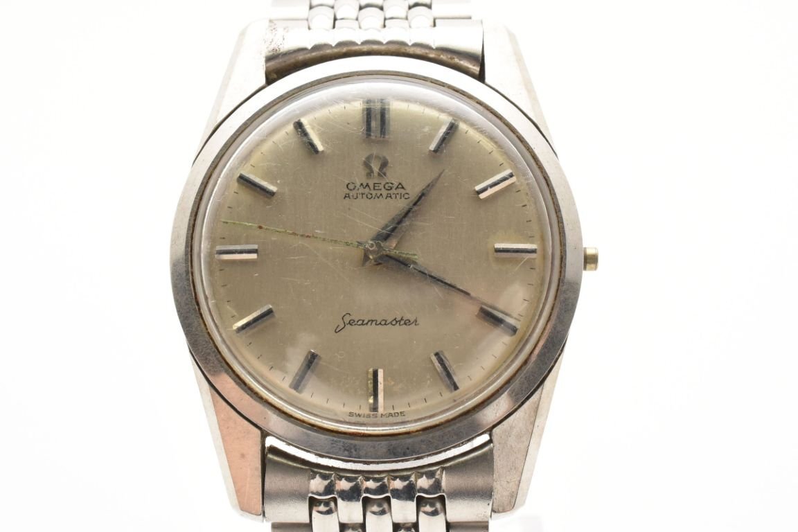 オメガ Seamaster シーマスター シルバー ラウンド 自動巻き オメガ Seamaster シーマスター シルバー ラウンド 自動巻き