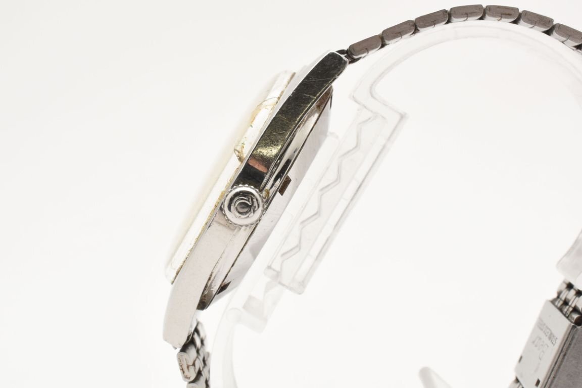 稼働品 オメガ Geneve ジュネーブ シルバー ラウンド 自動巻き 稼働品 オメガ Geneve ジュネーブ シルバー ラウンド 自動巻き