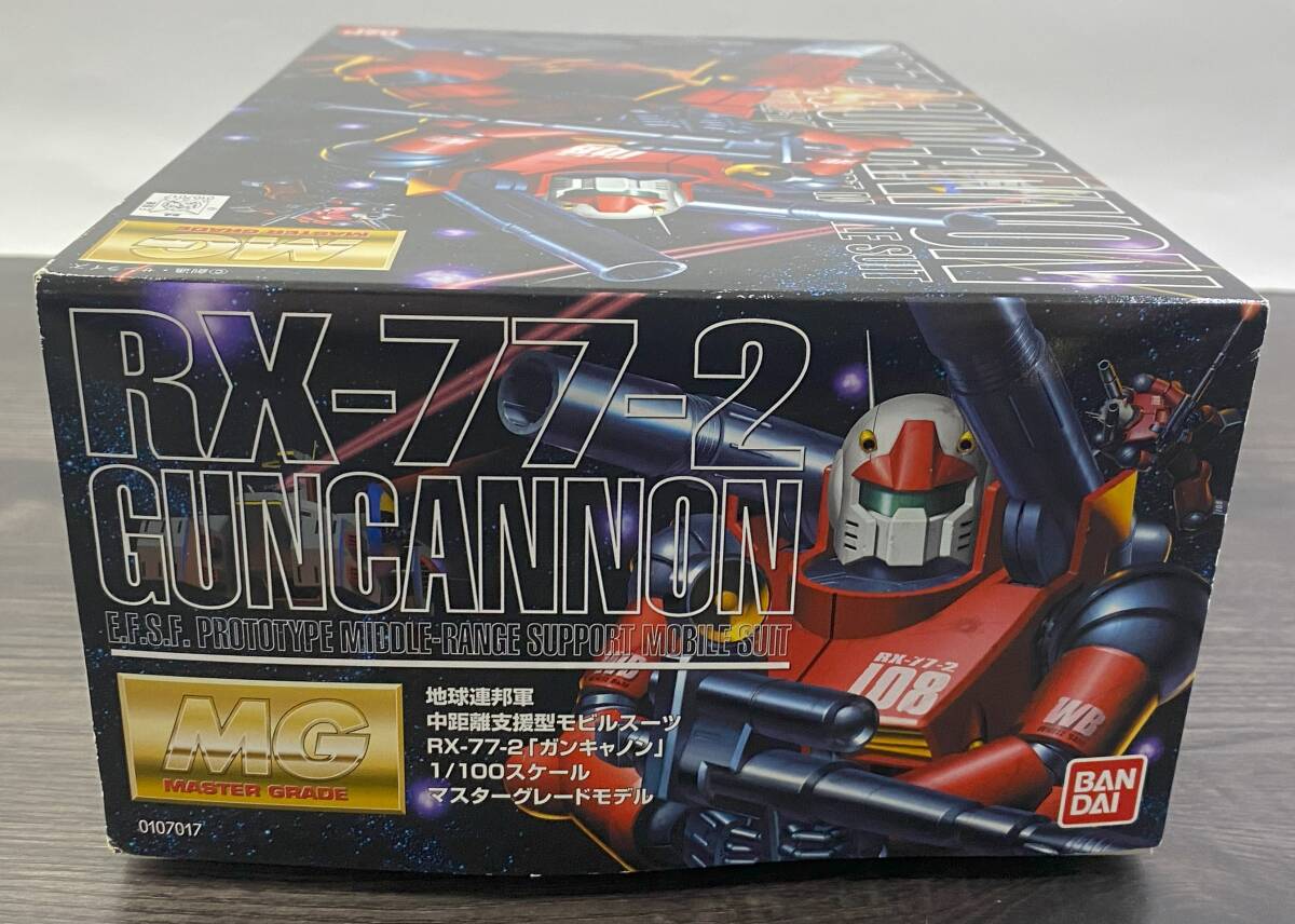 A714 1円~ 未組立 MG 1/100 RX-77-2 ガンキャノン 地球連邦軍 A714 1円~ 未組立 MG 1/100 RX-77-2 ガンキャノン 地球連邦軍