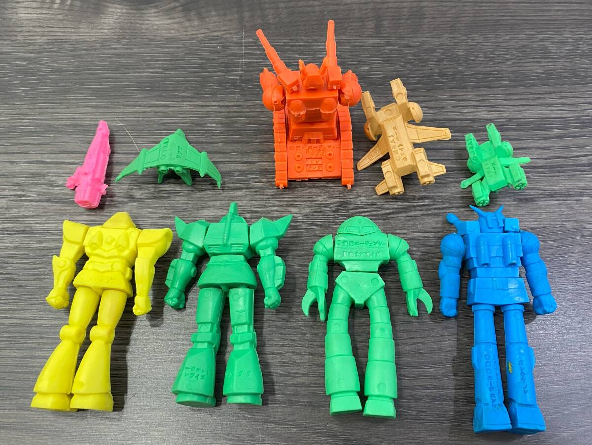 A730 1円～ ガンダム 消しゴム ガン消し 合体消しゴム 山勝