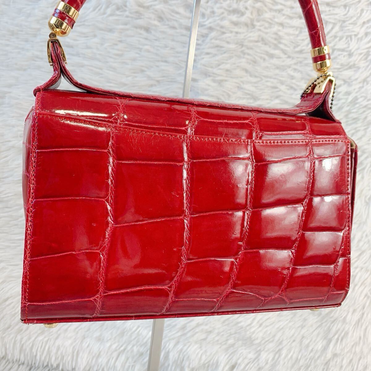 1スタ○1円スタート○JRA認定 クロコダイル ワニ革 crocodile 1スタ○1円スタート○JRA認定 クロコダイル ワニ革 crocodile