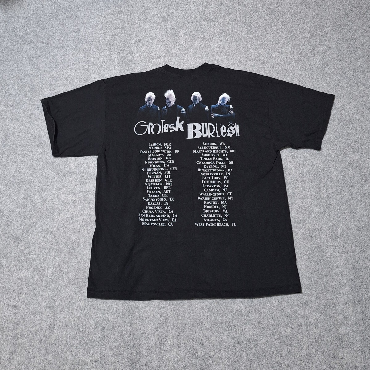 希少サイズ 00s マリリンマンソン バンドt Tシャツ XL 2003 希少サイズ 00s マリリンマンソン バンドt Tシャツ XL 2003