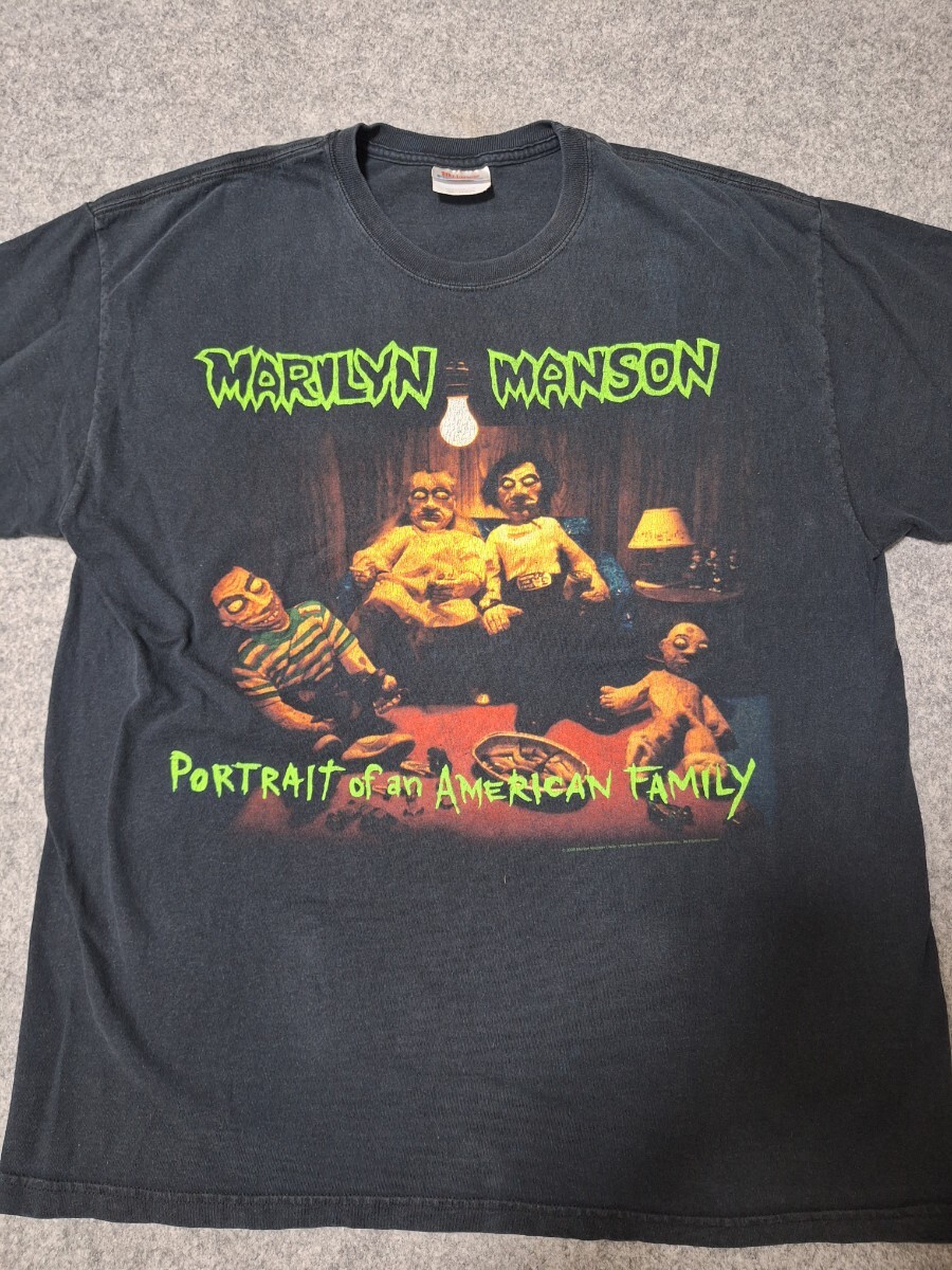 希少 00s マリリンマンソン バンドt Tシャツ L 2008 MARILYN 希少 00s マリリンマンソン バンドt Tシャツ L 2008 MARILYN