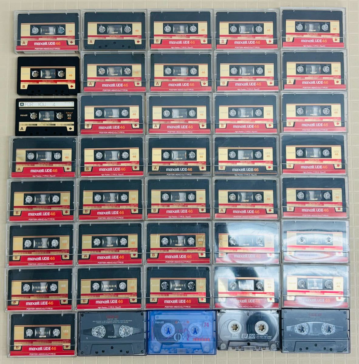 ♪ カセットテープ 使用済み SONY TDK maxell AXIA 他 ハイポジ ♪ カセットテープ 使用済み SONY TDK maxell AXIA 他 ハイポジ