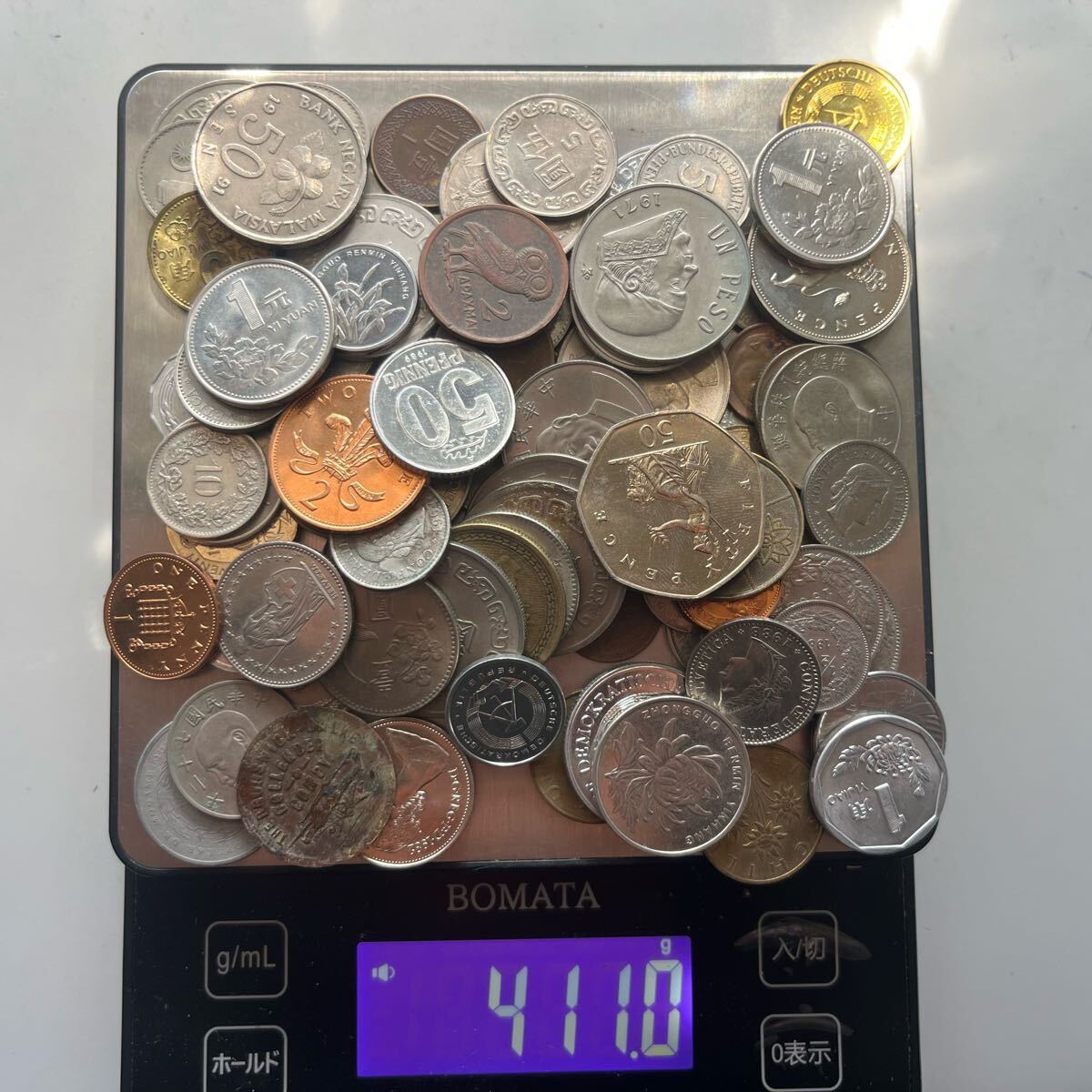 外国コイン 硬貨 411g 英ポンド スイスフラン 人民元他 外国硬貨 外国コイン 硬貨 411g 英ポンド スイスフラン 人民元他 外国硬貨