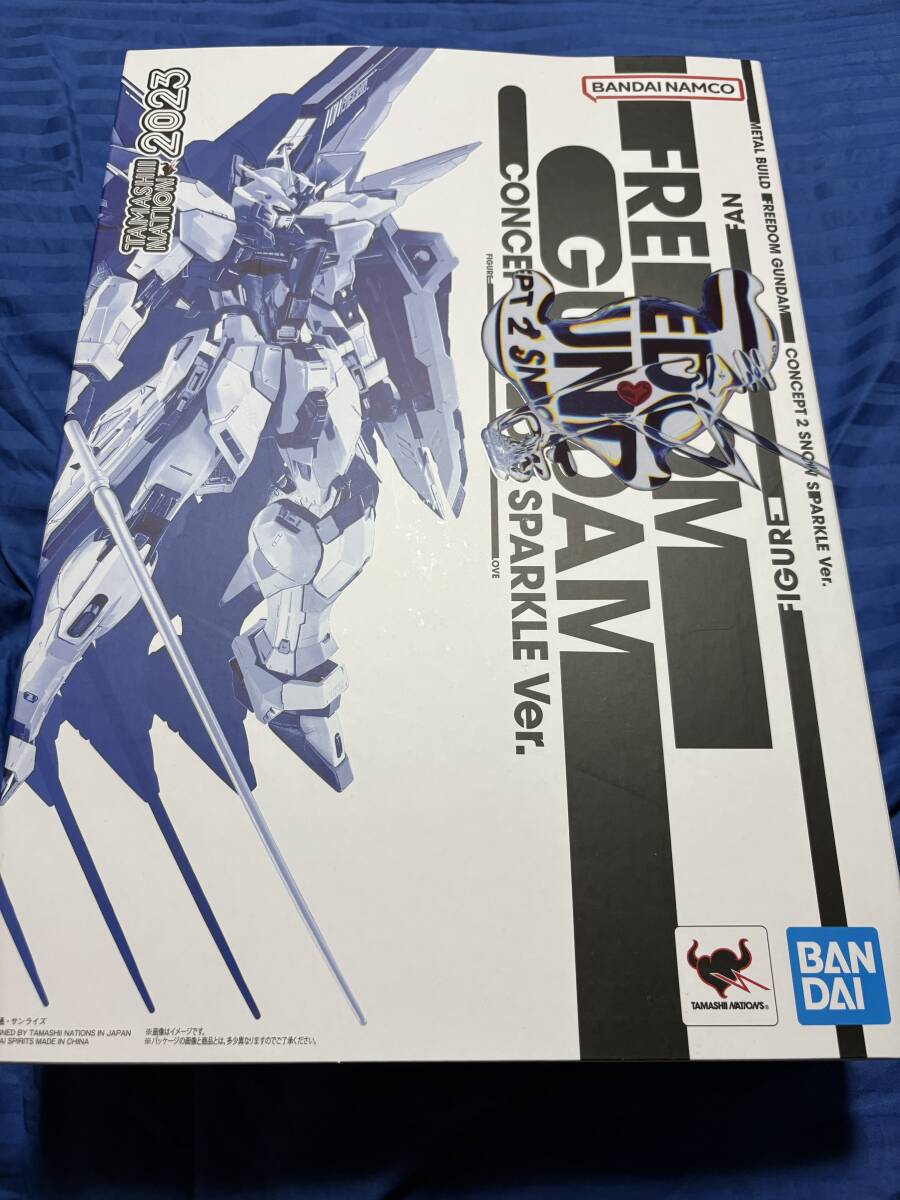 未開封 METAL BUILD フリーダムガンダム CONCEPT 2 SNOW SPARKLE 未開封 METAL BUILD フリーダムガンダム CONCEPT 2 SNOW SPARKLE