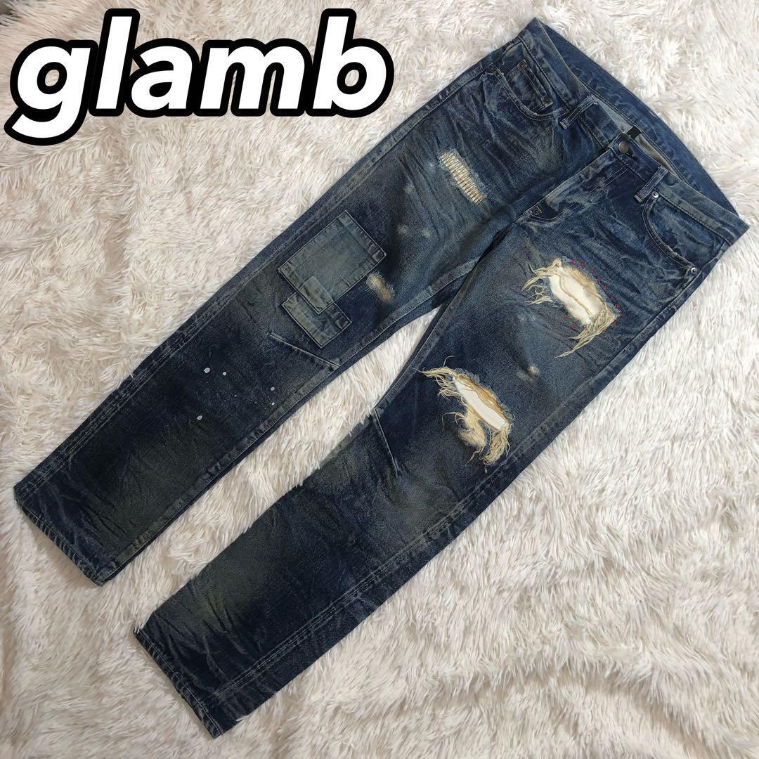 glamb グラム デニムパンツ ジーンズ Gパン ズボン セルビッチ glamb グラム デニムパンツ ジーンズ Gパン ズボン セルビッチ