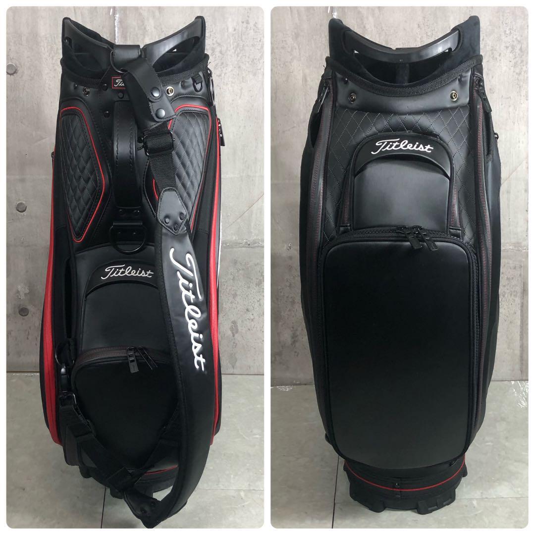 Titleist タイトリスト キャディバッグ 3点固定 カート式 5分割 Titleist タイトリスト キャディバッグ 3点固定 カート式 5分割