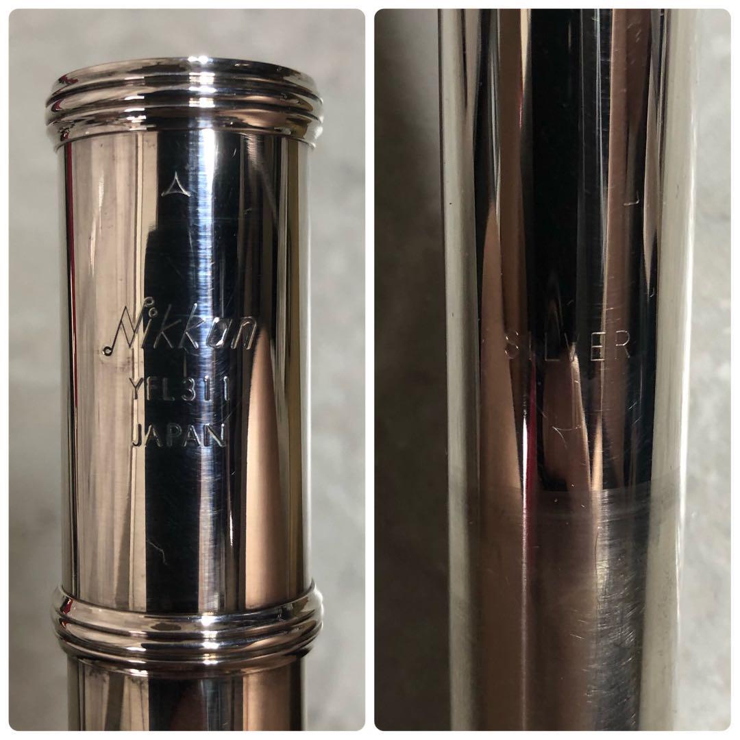 NIKKAN ニッカン 現 YAMAHA ヤマハ フルート 管楽器 Eメカニズム NIKKAN ニッカン 現 YAMAHA ヤマハ フルート 管楽器 Eメカニズム