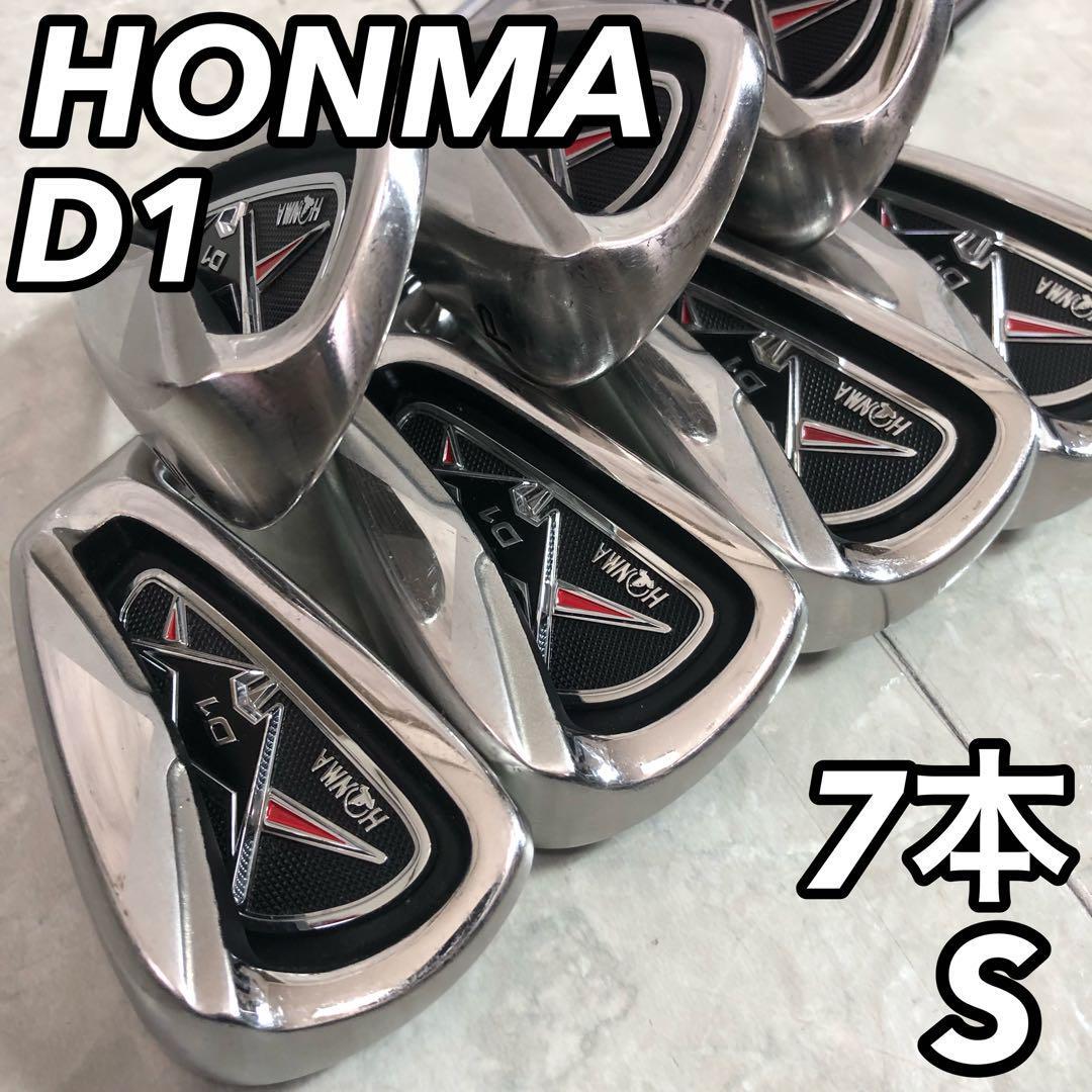 HONMA ホンマ 本間 D1 メンズ ゴルフアイアン7本セット 男性 右 HONMA ホンマ 本間 D1 メンズ ゴルフアイアン7本セット 男性 右