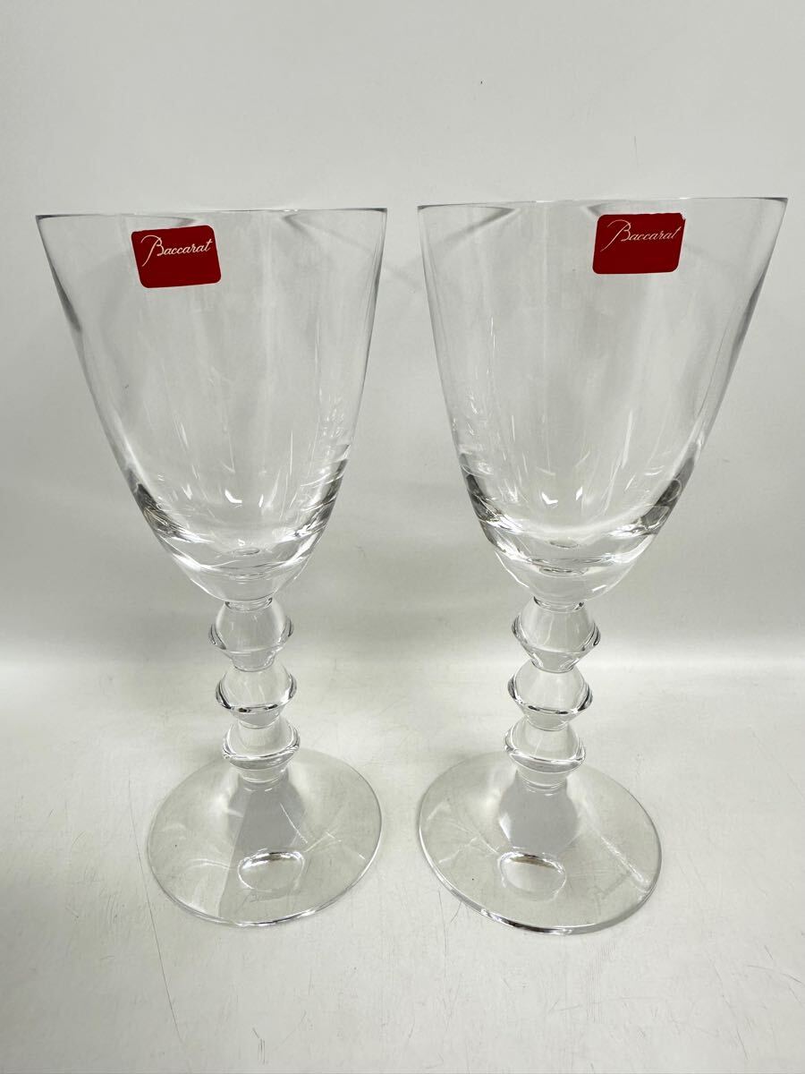 3山61】 1円スタート Baccarat バカラ ベガ グラス ペア 3山61】 1円スタート Baccarat バカラ ベガ グラス ペア