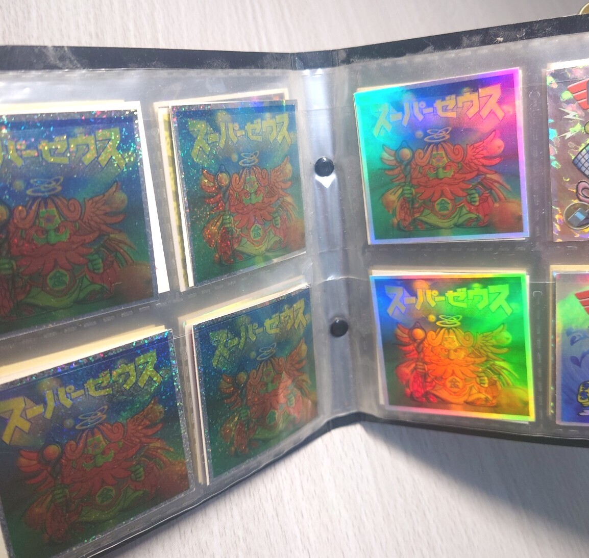 旧ビックリマンシールスーパーゼウス 6枚セット