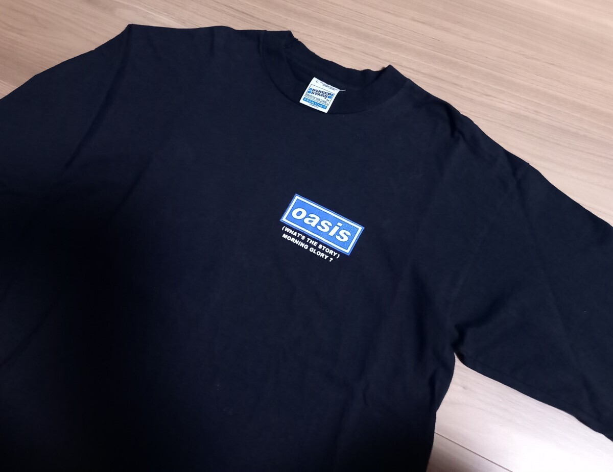 超SpecialロンTシャツ90sオアシスOASISビンテージUSA製 ユーロ 超SpecialロンTシャツ90sオアシスOASISビンテージUSA製 ユーロ