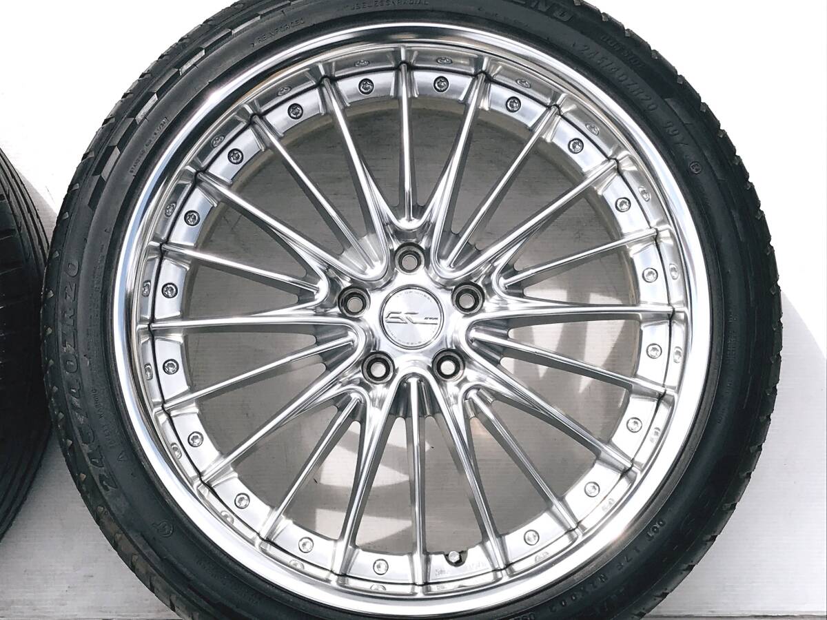 美品!バリ山!WORK シュバート レグニッツ REGNITZ 20インチ 9J 美品!バリ山!WORK シュバート レグニッツ REGNITZ 20インチ 9J