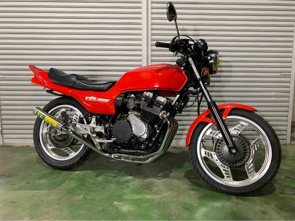 ◎ローン可 ◎予備検、車検取得渡可 ◎全国納車 CBX400F NC07 赤 ◎ローン可 ◎予備検、車検取得渡可 ◎全国納車 CBX400F NC07 赤