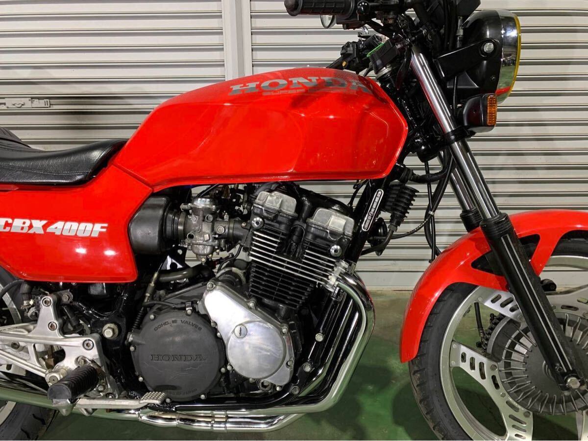 ◎ローン可 ◎予備検、車検取得渡可 ◎全国納車 CBX400F NC07 赤 ◎ローン可 ◎予備検、車検取得渡可 ◎全国納車 CBX400F NC07 赤