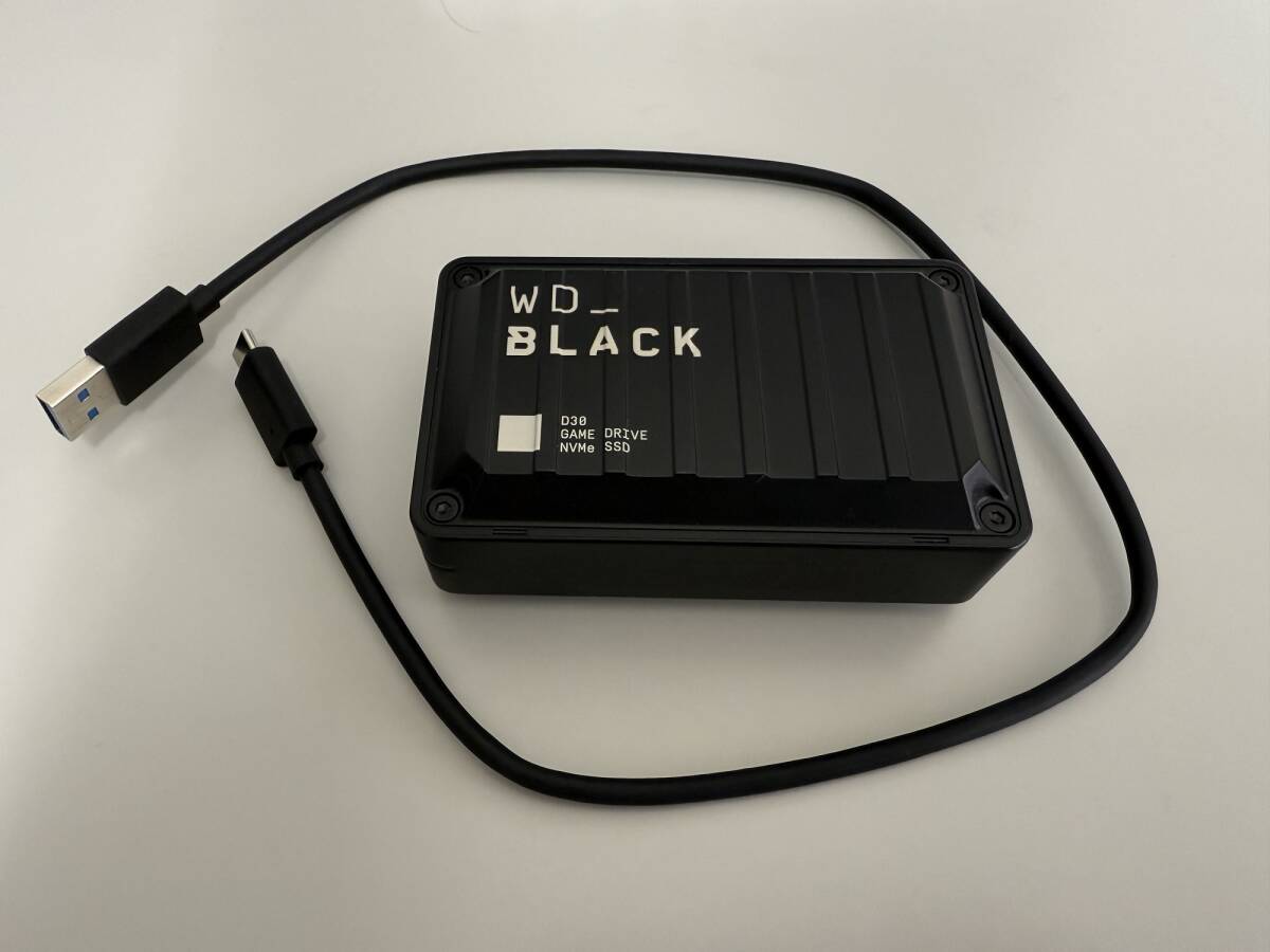 中古 Western Digital 外付けSSD WD_BLACK D30 2TB 送料無料 中古 Western Digital 外付けSSD WD_BLACK D30 2TB 送料無料