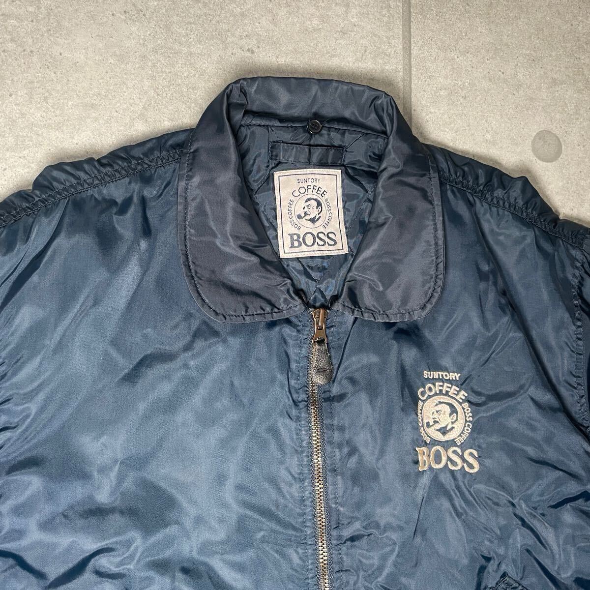 BOSS フライトジャケット b-15 ドカジャン 非売品 刺繍 BOSS フライトジャケット b-15 ドカジャン 非売品 刺繍