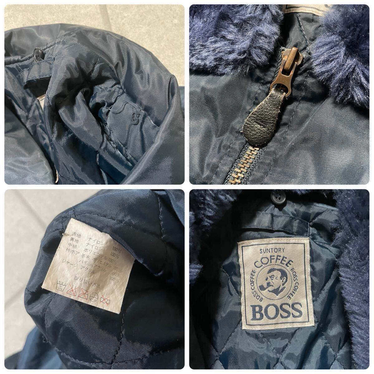 BOSS フライトジャケット b-15 ドカジャン 非売品 刺繍 BOSS フライトジャケット b-15 ドカジャン 非売品 刺繍