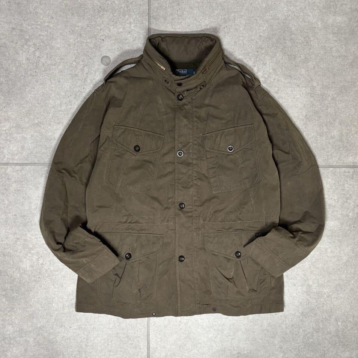 名作 Polo by Ralph Lauren フィールドジャケット 90s M-65 名作 Polo by Ralph Lauren フィールドジャケット 90s M-65