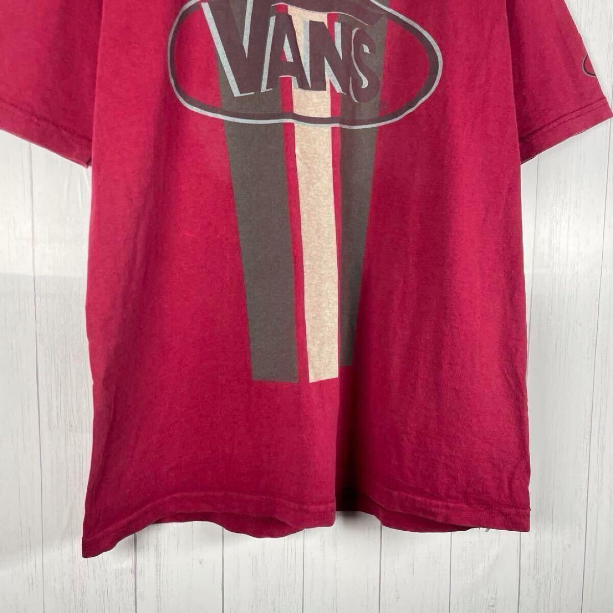 OLD VANS 半袖 Tシャツ プリント USA製 90s ストリート バンズ OLD VANS 半袖 Tシャツ プリント USA製 90s ストリート バンズ