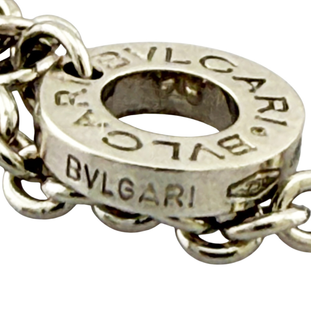  BVLGARY B-zero.1 Element браслет 18 золотой K18 белое золото женский BVLGARI б/у прекрасный товар 