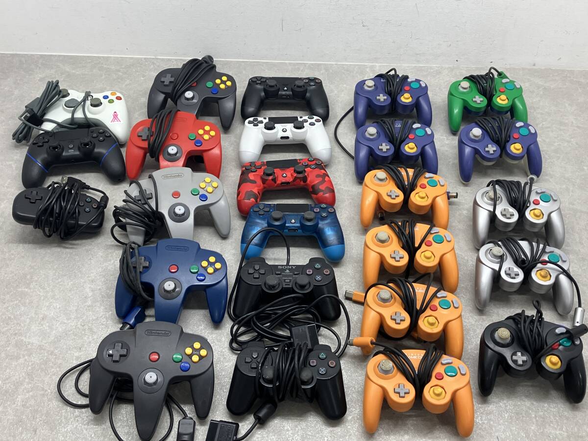 063 A 【ジャンク】 ゲームコントローラーまとめ ゲームキューブ 063 A 【ジャンク】 ゲームコントローラーまとめ ゲームキューブ