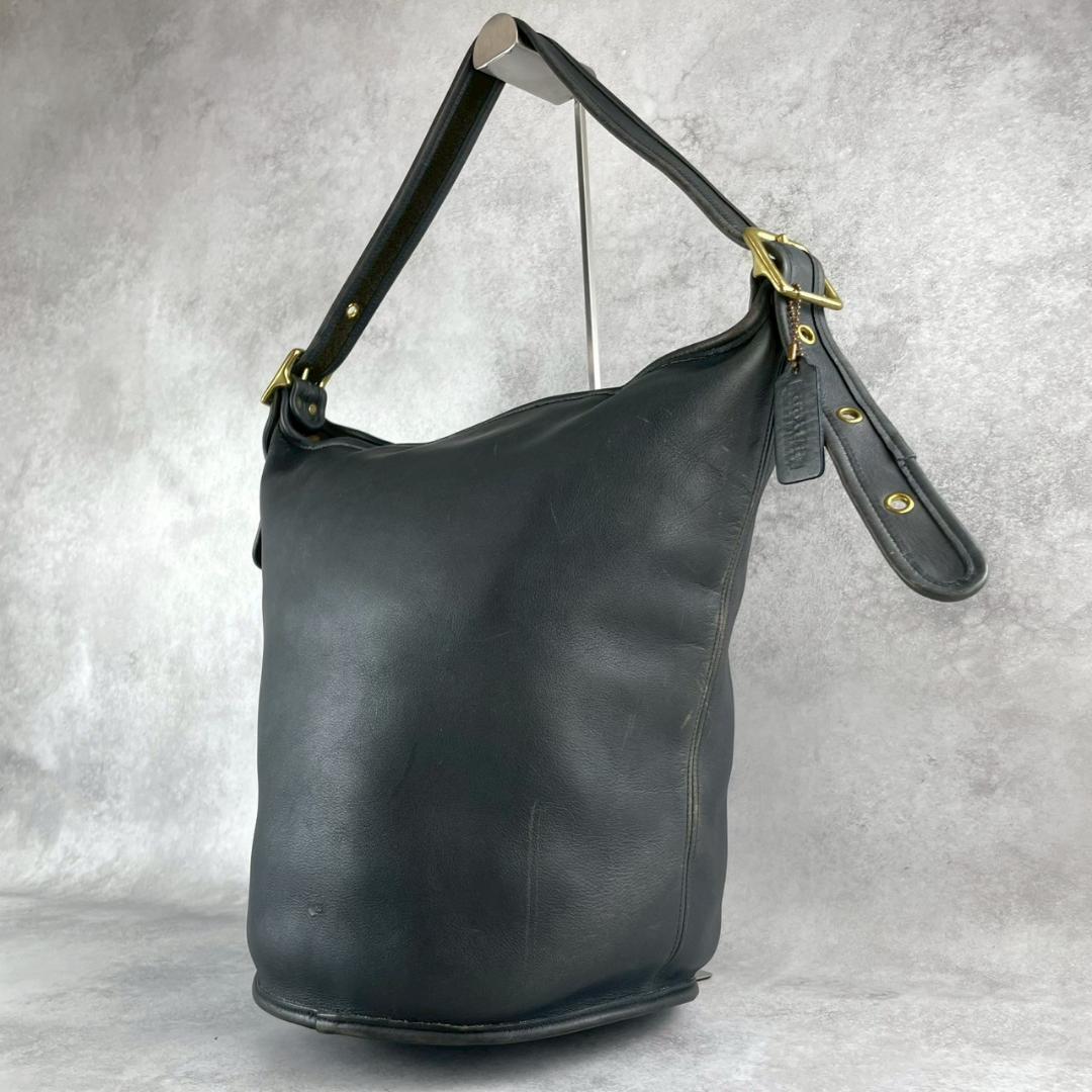 美品】オールドコーチ COACH 9085 ショルダーバッグ バケツ型 美品】オールドコーチ COACH 9085 ショルダーバッグ バケツ型