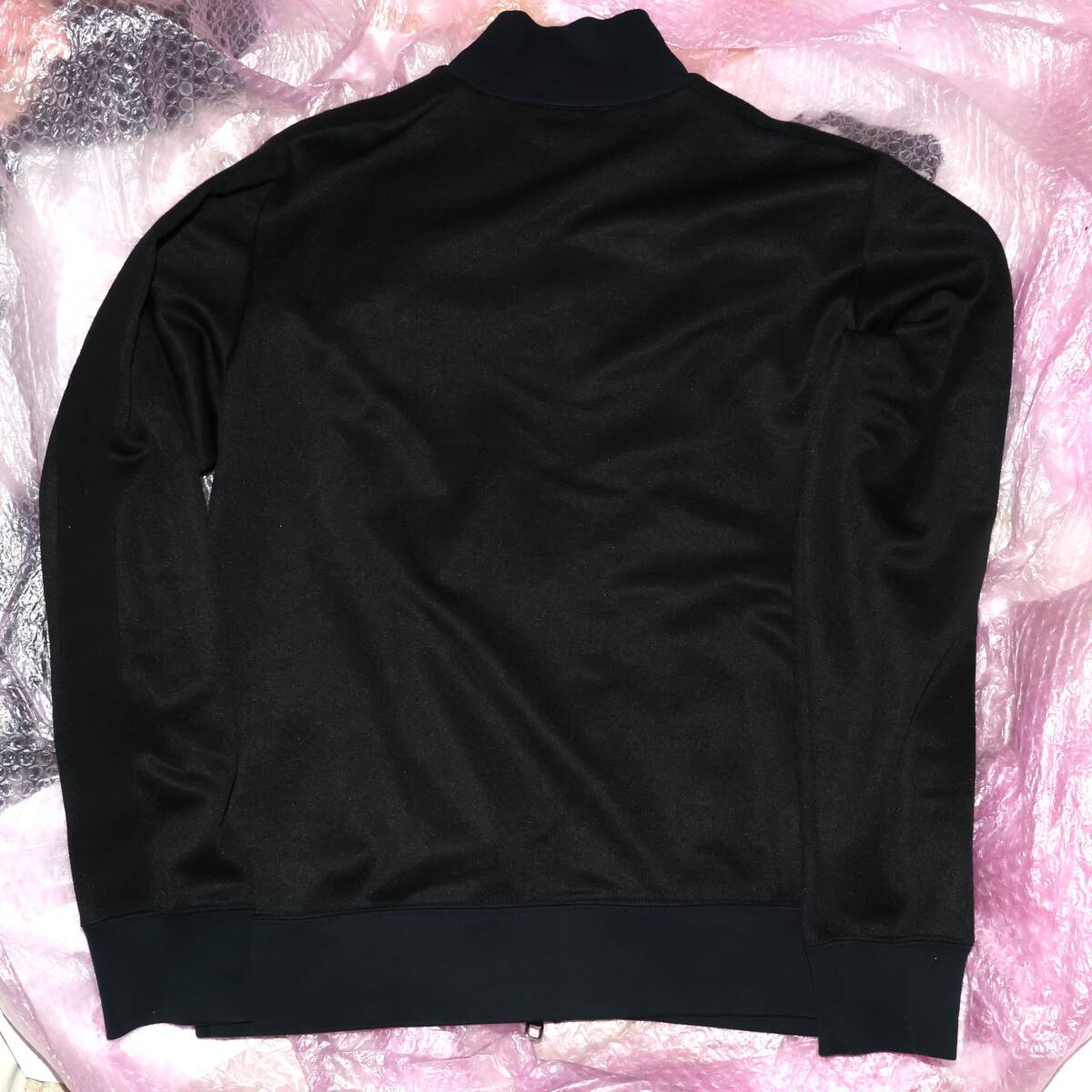 dunhillトラックジャケットジャージトップ Mダンヒル黒_画像4